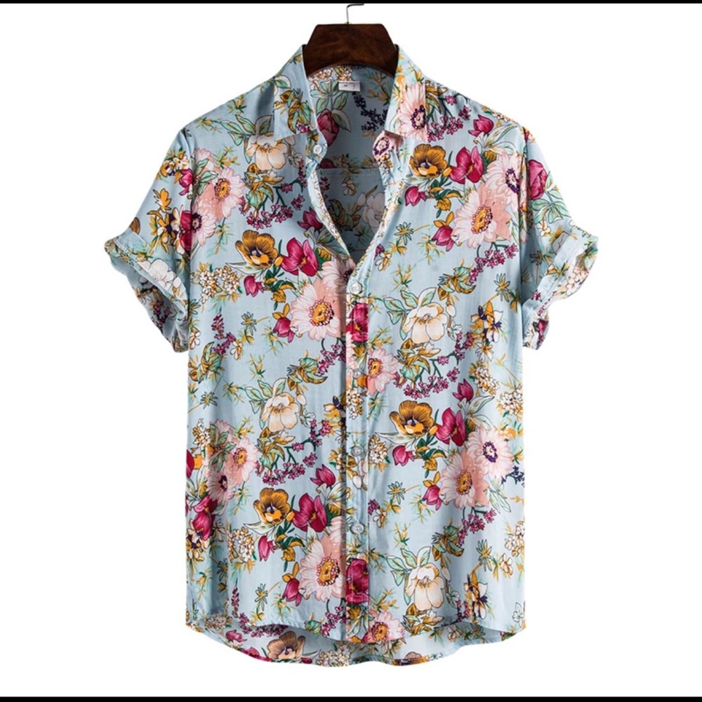 Floral men's shirt